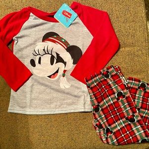 NEW Girls Disney Mickey Mouse pajamas, size 4